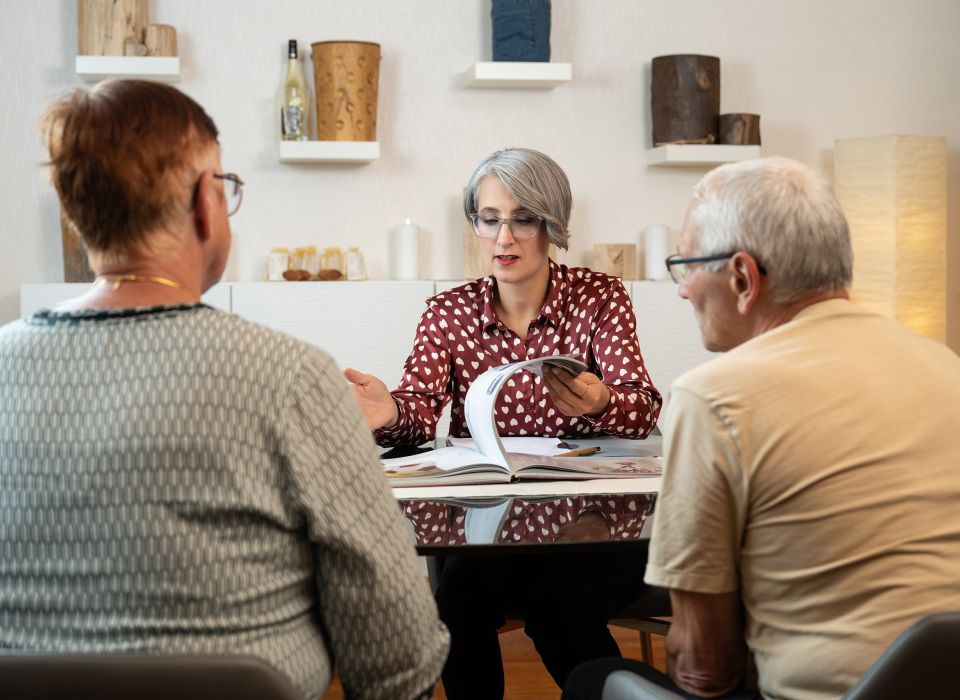 Bestattungsvorsorge Gespräch